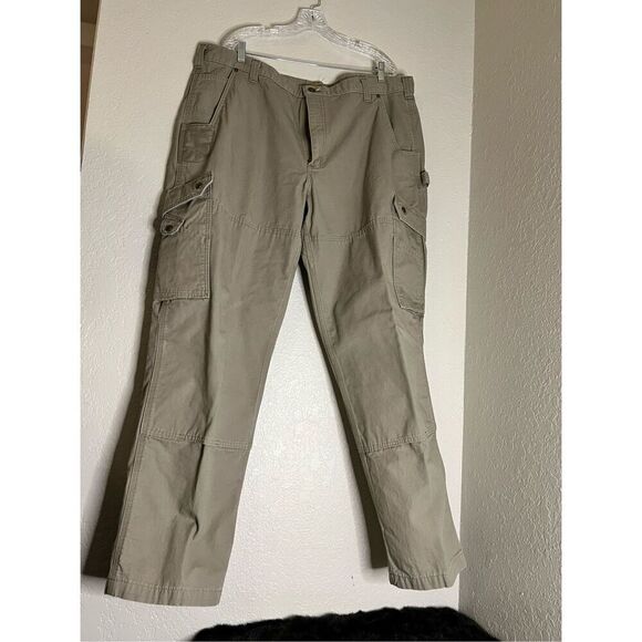 CARHARTT  Force Relaxed Fit Ripstop Work Pant Men's Khaki 42 X 34 - Picture 1 of 3